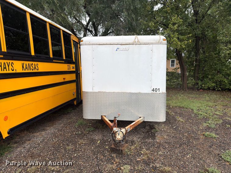 image for item EI7766 2002 Pace enclosed cargo trailer