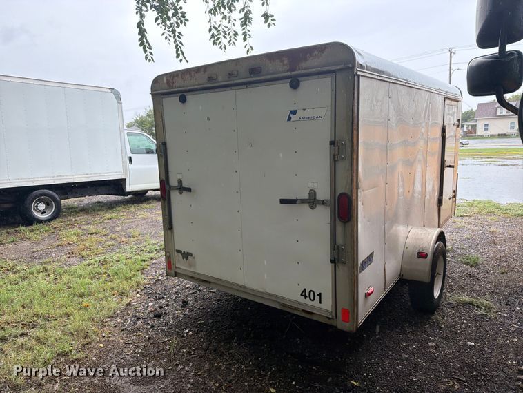 image for item EI7766 2002 Pace enclosed cargo trailer