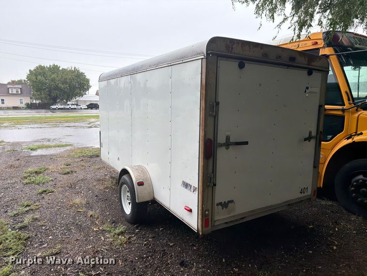 image for item EI7766 2002 Pace enclosed cargo trailer
