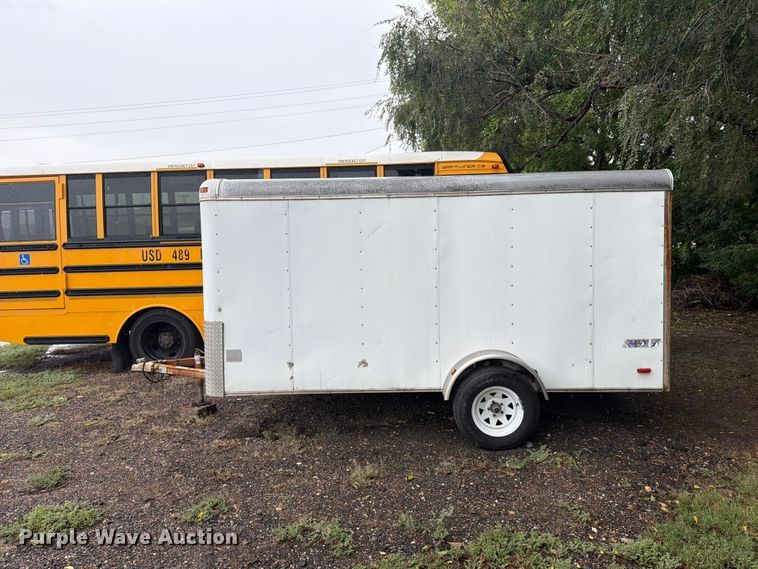 image for item EI7766 2002 Pace enclosed cargo trailer