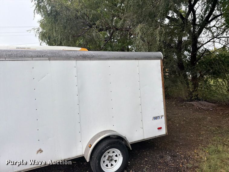 image for item EI7766 2002 Pace enclosed cargo trailer