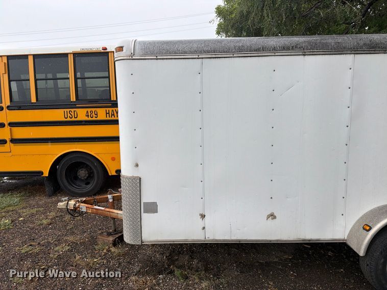 image for item EI7766 2002 Pace enclosed cargo trailer