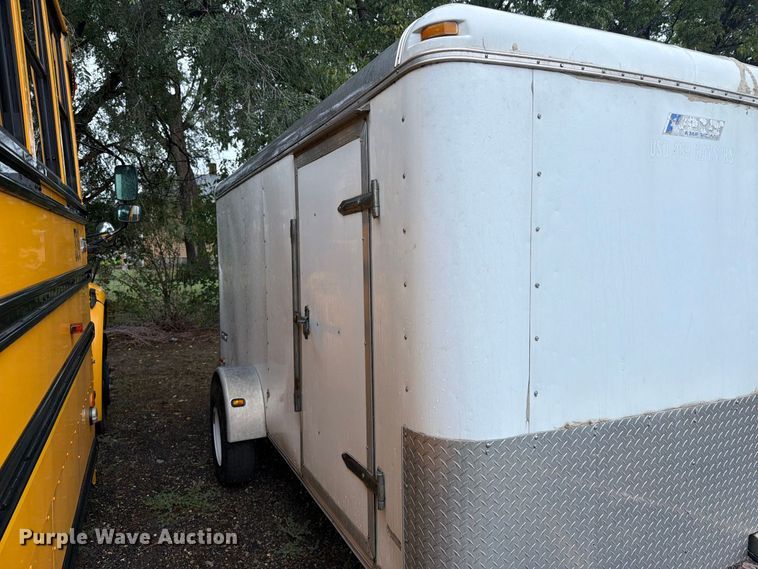 image for item EI7766 2002 Pace enclosed cargo trailer