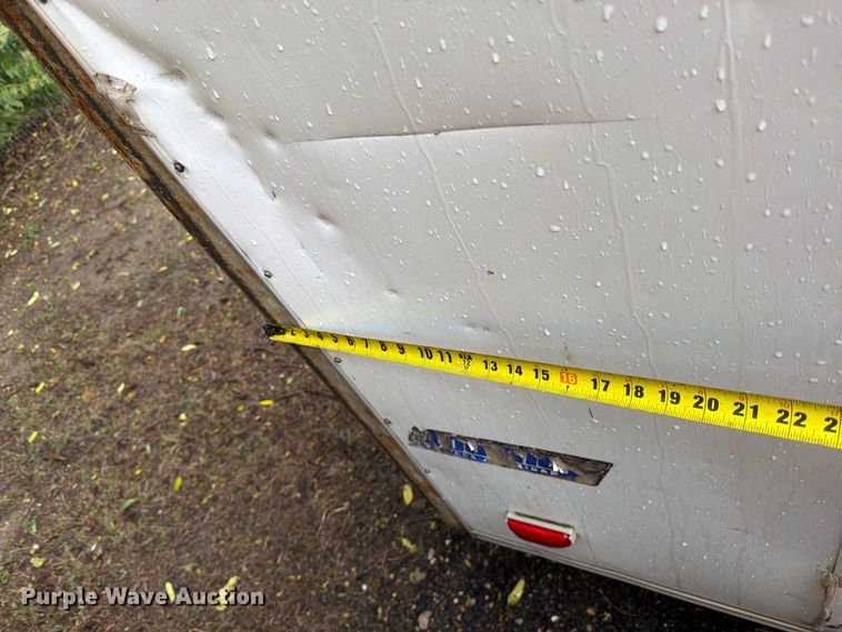 image for item EI7766 2002 Pace enclosed cargo trailer