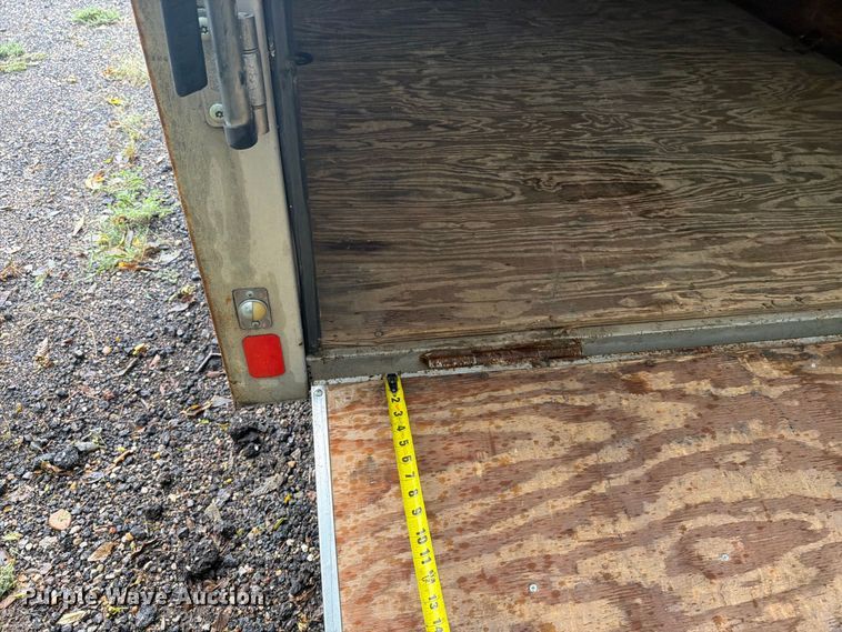 image for item EI7766 2002 Pace enclosed cargo trailer