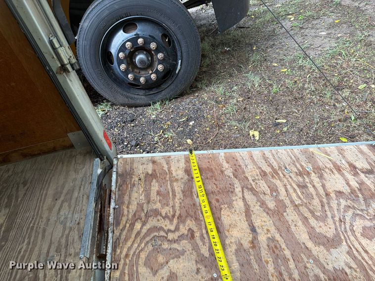 image for item EI7766 2002 Pace enclosed cargo trailer