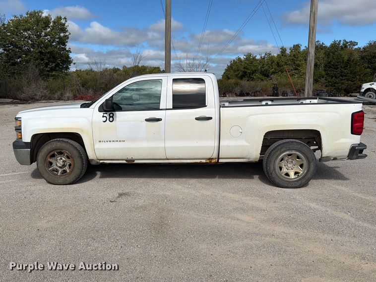 image for item EO8762 2015 Chevrolet Silverado 1500 Ext. Cab pickup truck