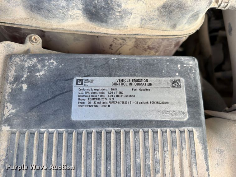 image for item EO8762 2015 Chevrolet Silverado 1500 Ext. Cab pickup truck