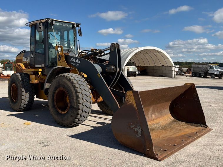 image for item EO8767 2010 John Deere 544K wheel loader