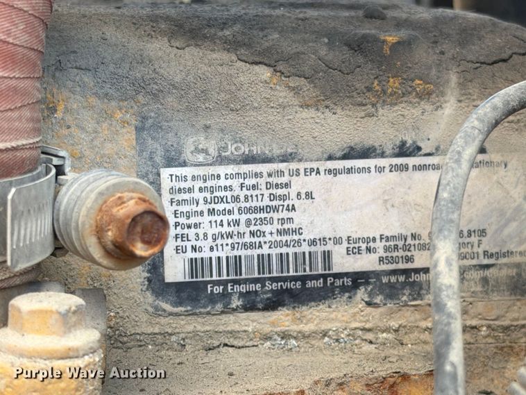 image for item EO8767 2010 John Deere 544K wheel loader