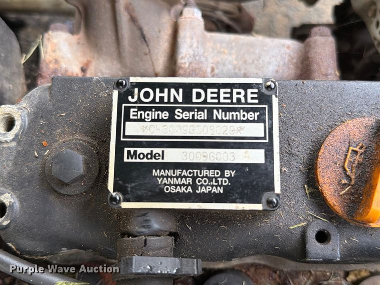 image for item EO8771 John Deere 2020 turf sprayer