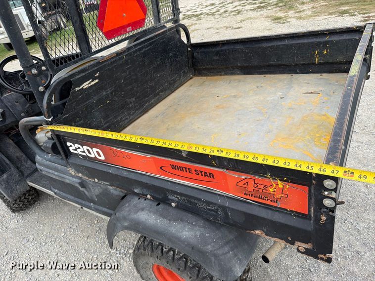 image for item EP7838 2010 Bobcat 2200 utility vehicle