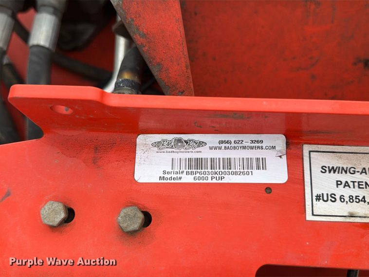 image for item EP7839 2008 Bad Boy 6000 Pup ZTR lawn mower
