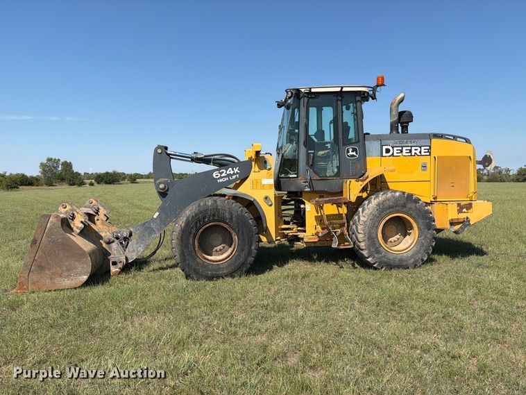 image for item EP7840 2012 John Deere 624K wheel loader