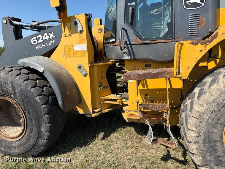 image for item EP7840 2012 John Deere 624K wheel loader