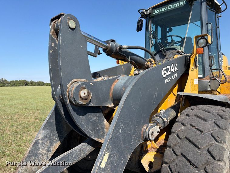 image for item EP7840 2012 John Deere 624K wheel loader