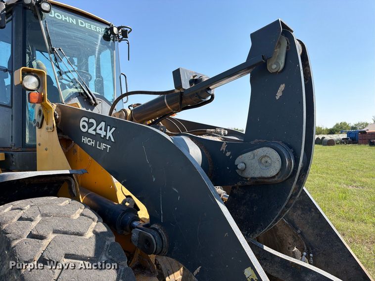 image for item EP7840 2012 John Deere 624K wheel loader