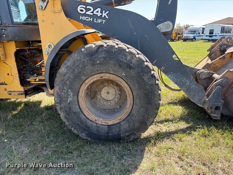 image for item EP7840 2012 John Deere 624K wheel loader