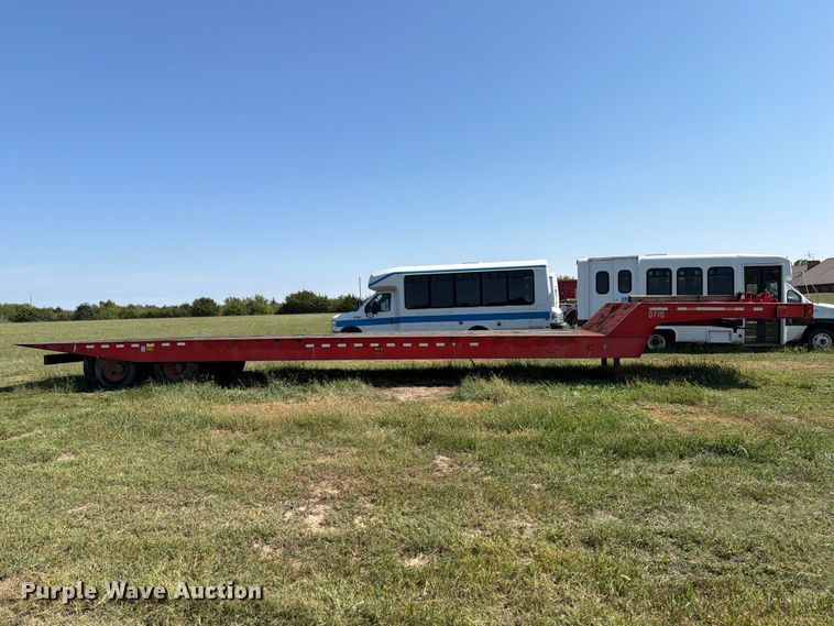 image for item EP7841 1989 drop tilt deck equipment trailer