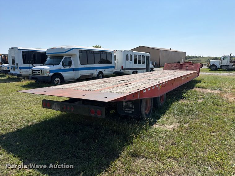 image for item EP7841 1989 drop tilt deck equipment trailer