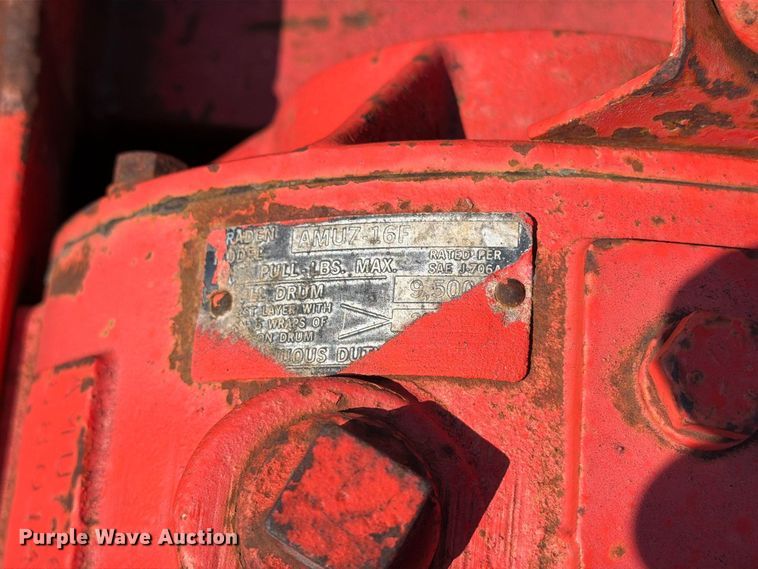 image for item EP7841 1989 drop tilt deck equipment trailer