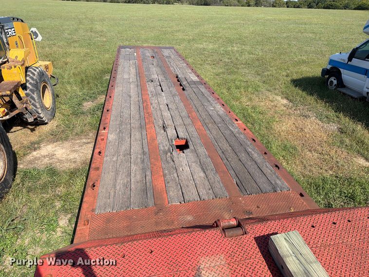 image for item EP7841 1989 drop tilt deck equipment trailer