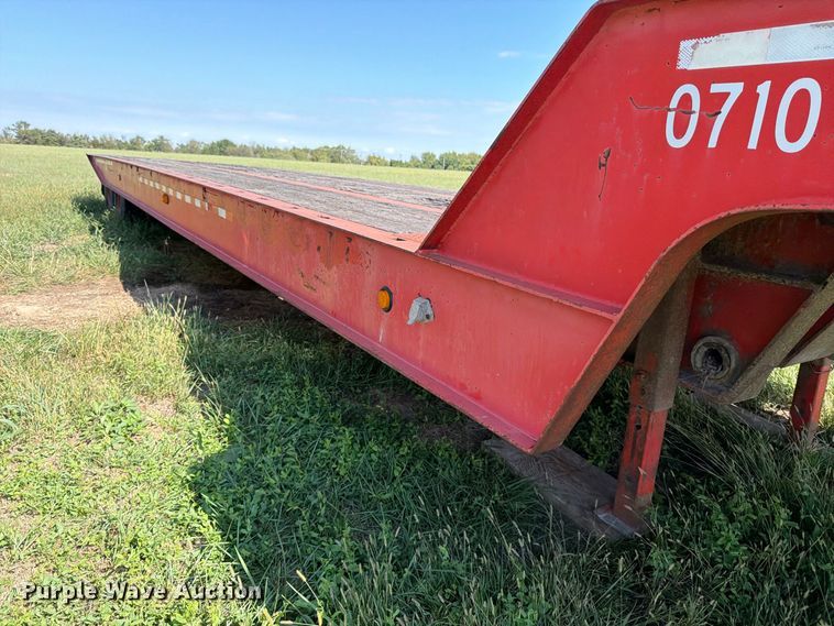 image for item EP7841 1989 drop tilt deck equipment trailer