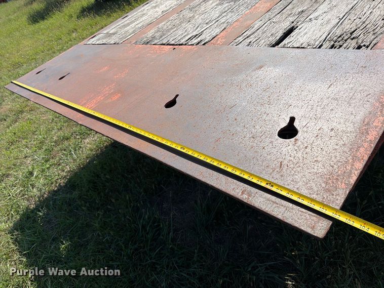 image for item EP7841 1989 drop tilt deck equipment trailer