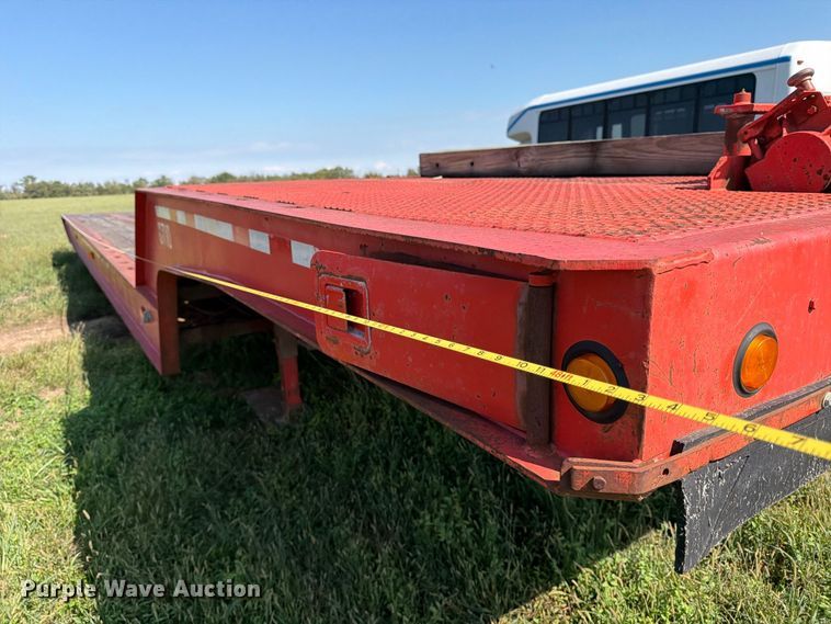 image for item EP7841 1989 drop tilt deck equipment trailer