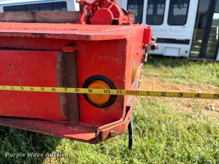image for item EP7841 1989 drop tilt deck equipment trailer