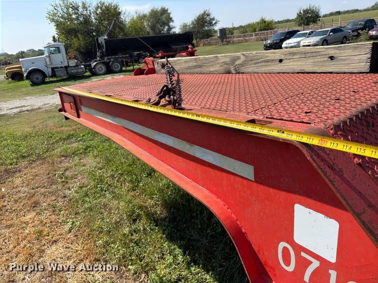 image for item EP7841 1989 drop tilt deck equipment trailer