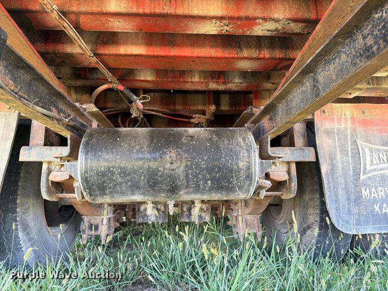 image for item EP7841 1989 drop tilt deck equipment trailer