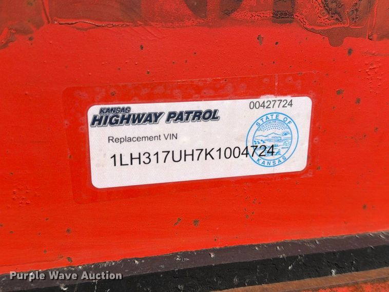 image for item EP7841 1989 drop tilt deck equipment trailer