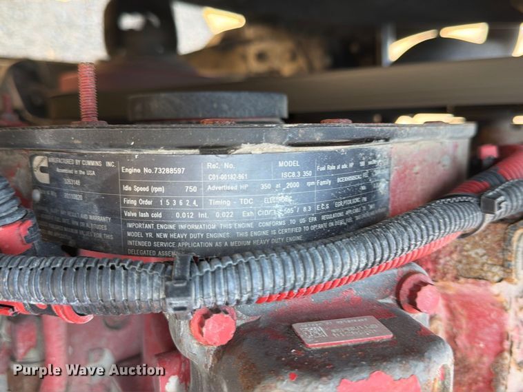 image for item EP7842 2012 Freightliner Business Class M2 dump truck