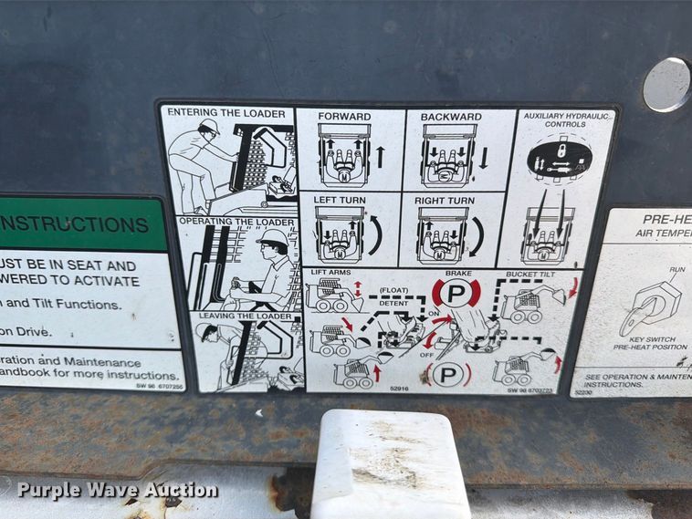 image for item EP7844 1998 Bobcat 863 skid steer loader