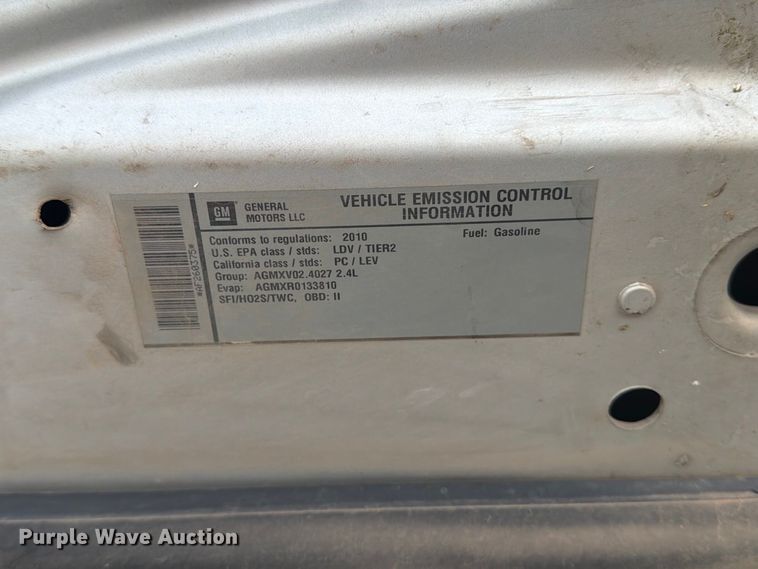 image for item EP7845 2010 Chevrolet Malibu 