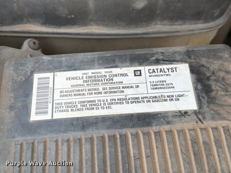 image for item EP7846 2007 Chevrolet Suburban SUV