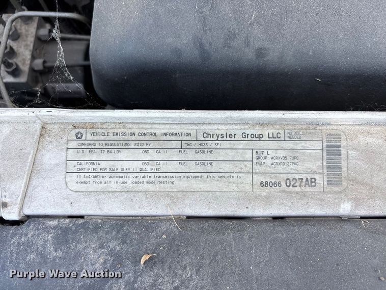 image for item ER3429 2010 Dodge Charger 