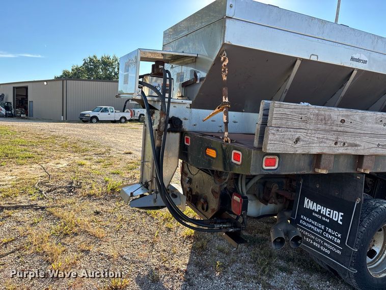 image for item ER3432 2008 Ford F350 dump flatbed pickup truck