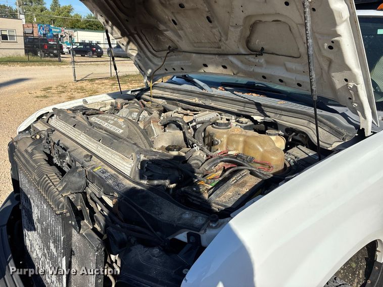 image for item ER3432 2008 Ford F350 dump flatbed pickup truck
