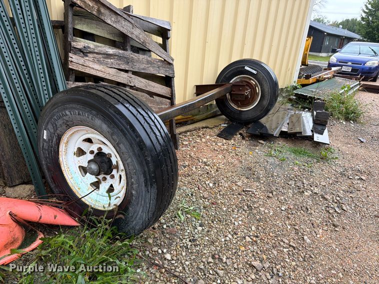 Trailer axle