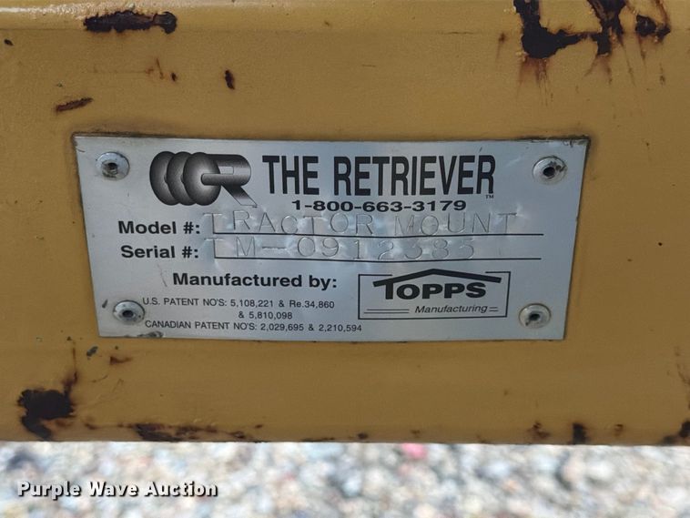 image for item ES1114 The Retriever Tractor Mount road widener