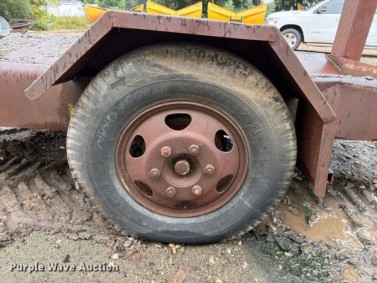 image for item ES1128 Shop Built utility trailer