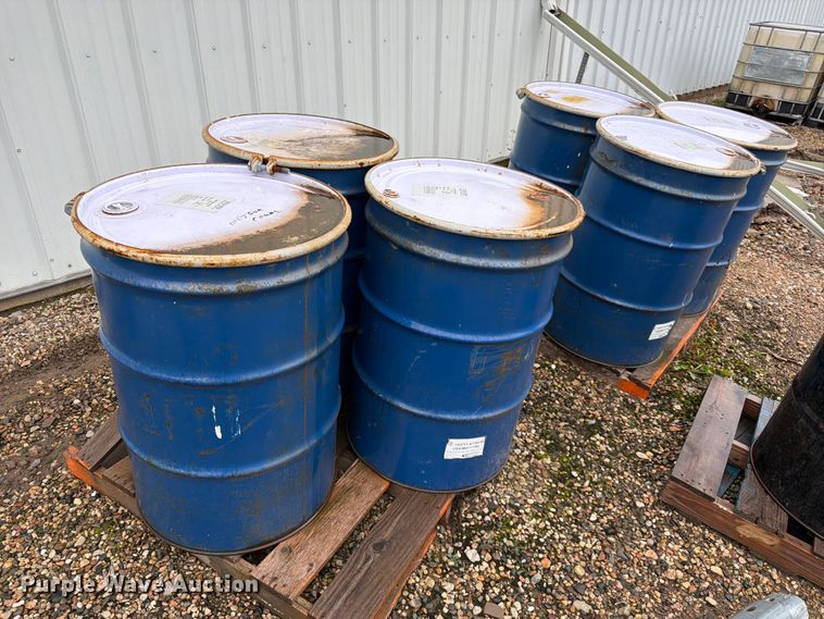 (6) barrels of road marking paint