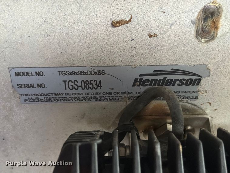 image for item ES1139 Henderson TGSx9x96xDDxSS spreader