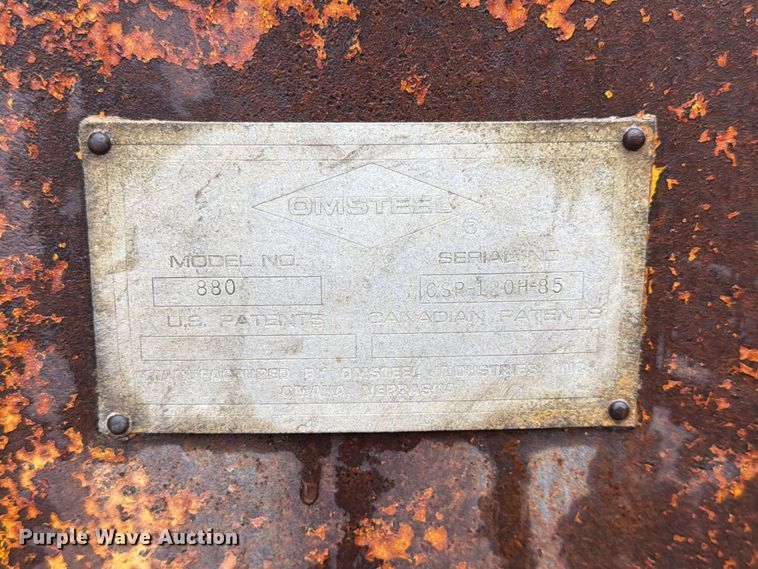 image for item ES1151 Omsteel 880 V-plow