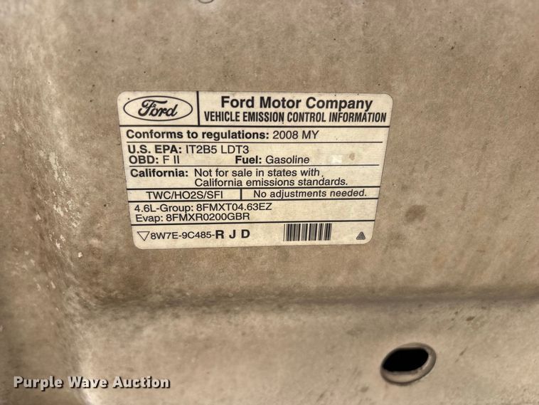 image for item ET8672 2008 Ford Explorer SUV