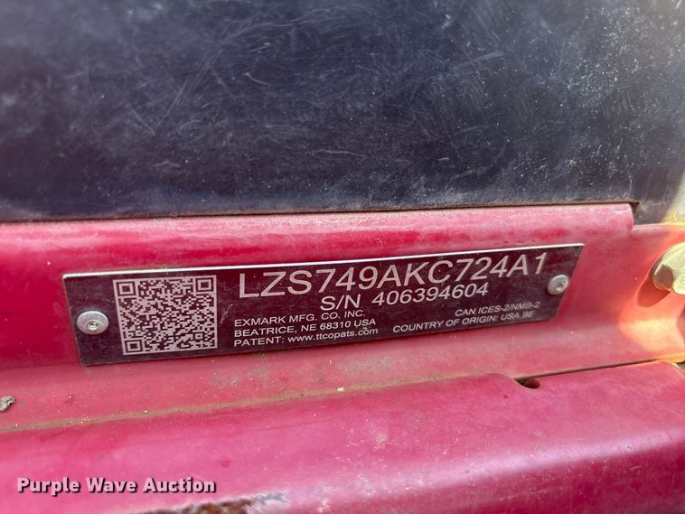 image for item ET8677 Exmark Laser Z ZTR lawn mower