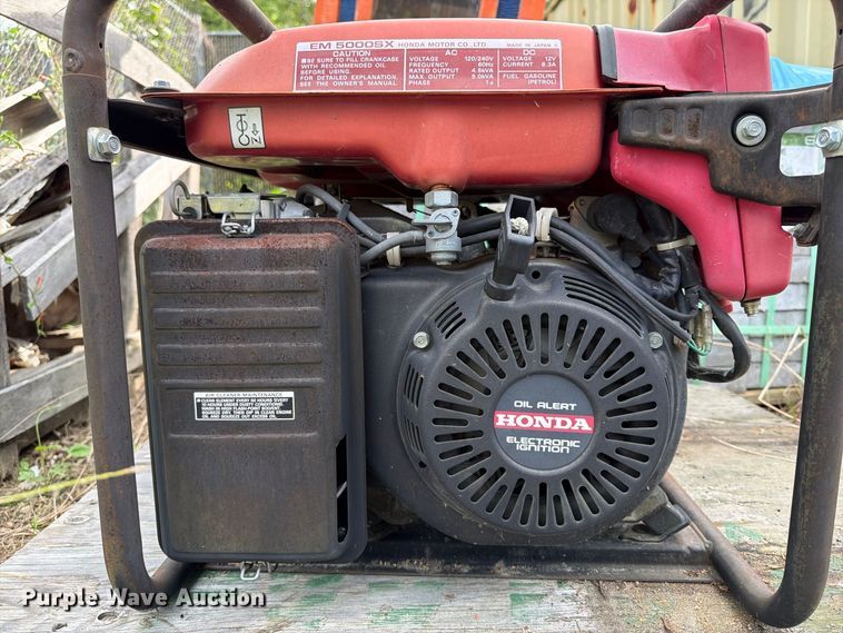 image for item ET8680 Honda EM 5000s generator
