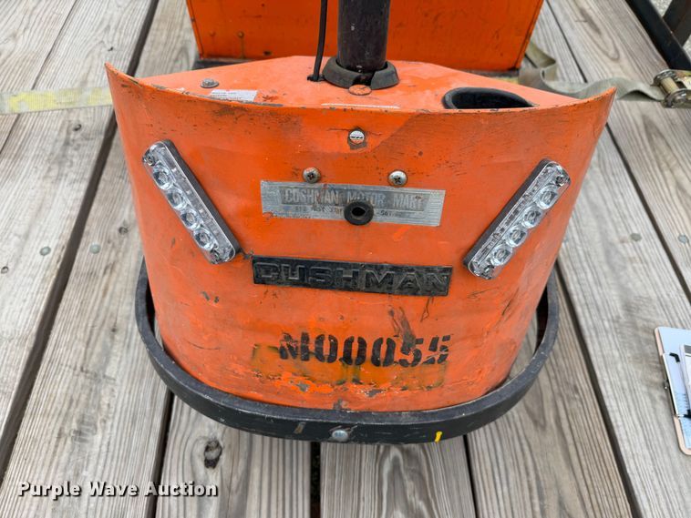 image for item EV2342 Cushman 898310-7410 utility cart